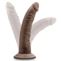 Dr. Skin Gode réaliste Cock Long Dr Skin 17 x 4cm Marron